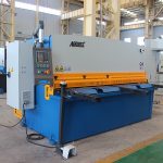 QC11y-16X3200 cnc vágás rozsdamentes acél automata hidraulikus vaslemez gitárnyíró ollóval E21-vel