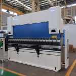 tartós hegesztőeszközök 80T / 3200mm magas hőmérsékletű hőszivattyú présfék DA66T ellenirányú rendszerrel