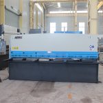 nagy pontosságú QC11y-16 * 6000 hidraulikus nyírógép gilotin típusú